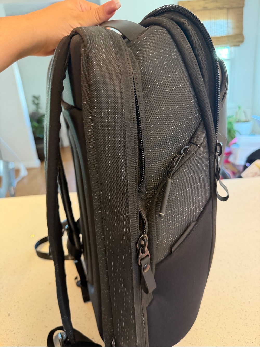 Alienware Black Men's Hard-Shell Tech Backpack - Picture 5 of 9